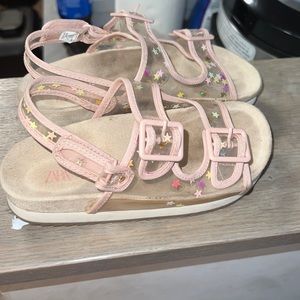 Zara Clear star sandals